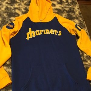 Mariners Blue and Yellow Hoodie